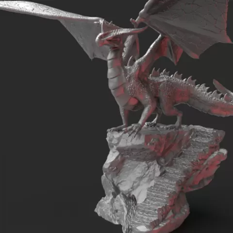 ancient dragon by LegionMiniatures