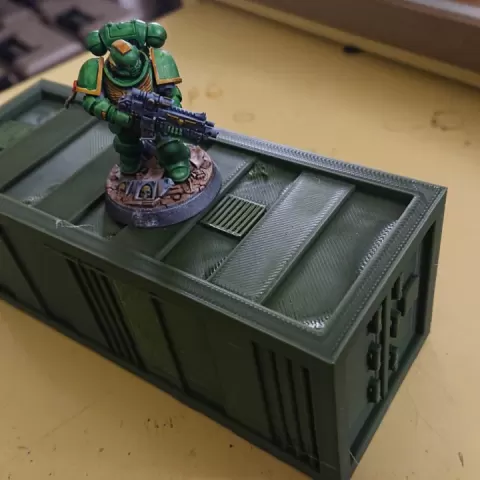 Storage Container for 28mm Wargaming by James