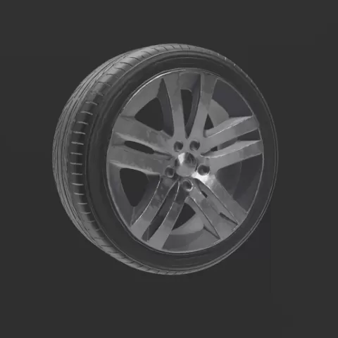 3D PRINTABLE TIRE MODEL
