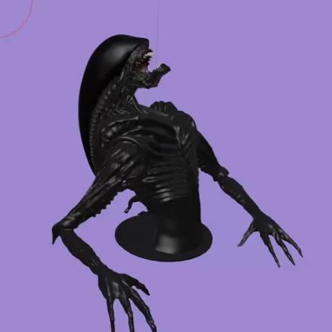 Alien Xenomorph Upper Body