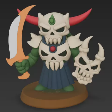 Skull knight Yu-Gi-Oh
