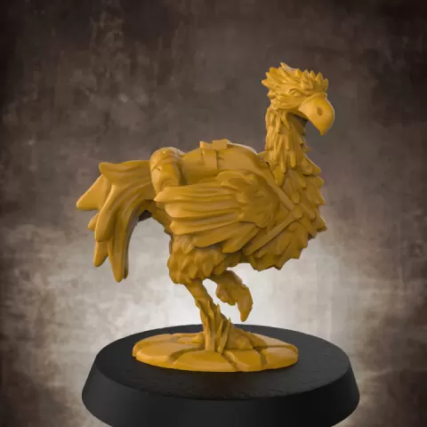 Rokabo - Beast of Burden pack animal (32mm scale miniature) by The Lion's Tower Adventurers Guild