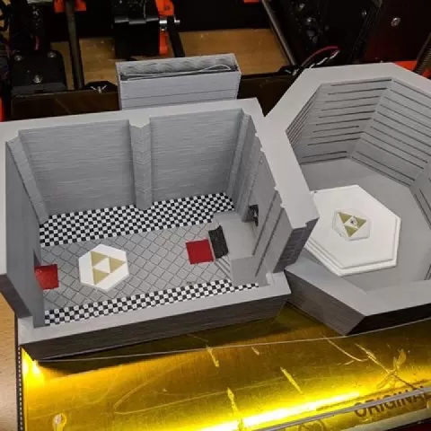 Temple of Time (Interior) - Zelda Ocarina of Time by MiniWorld3D