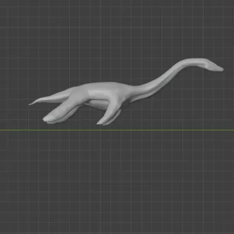 plesiosaurus con basetta - Kuroku