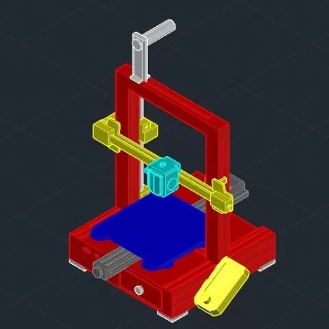 replica 3D printer ender 3 v2 neo
