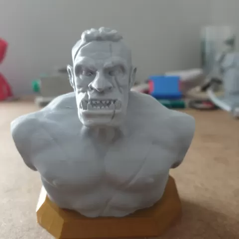 Orc Bust by Jannic Martin
