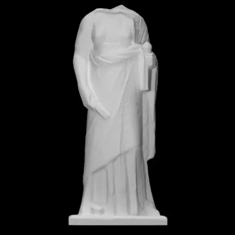 Torso of female statue holding the attributes of Demeter by Scan The World