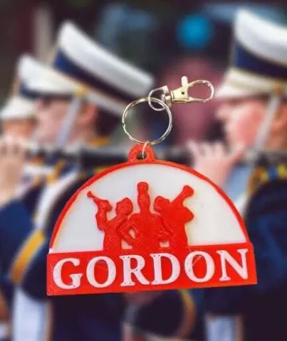 Marching Band Bag Tag