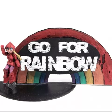 Go For Rainbow by Arian Croft