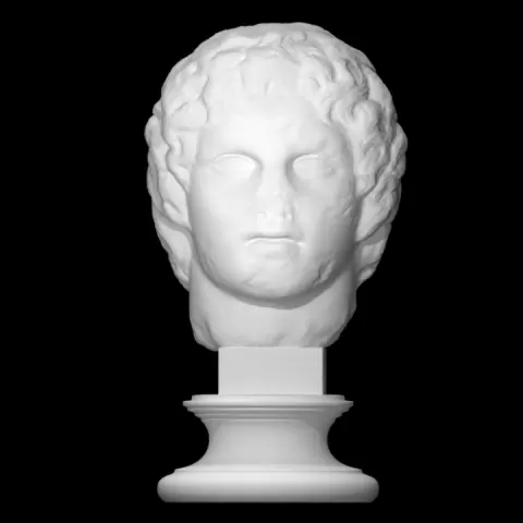 Portrait of Alexander the Great in the 'Erbach Type' by Scan The World