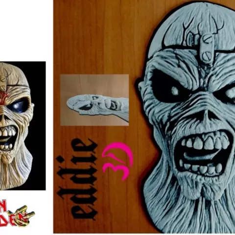 DRAWING 3D EDDIE by Raul