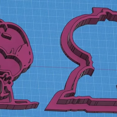 Cortante de Galletas de Snoopy – STL para Impresión 3D. Cookie cutter featuring the face of Snoopy