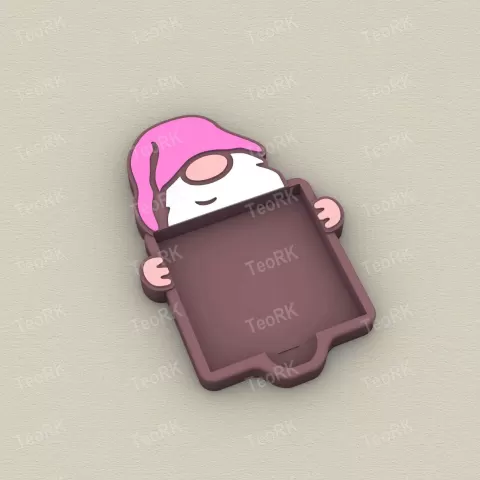 Post-It, Sticky Note Holder gnome - TeoRk