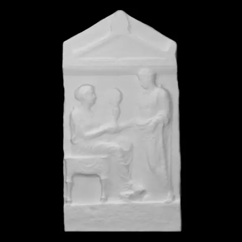 Grave stele by Scan The World