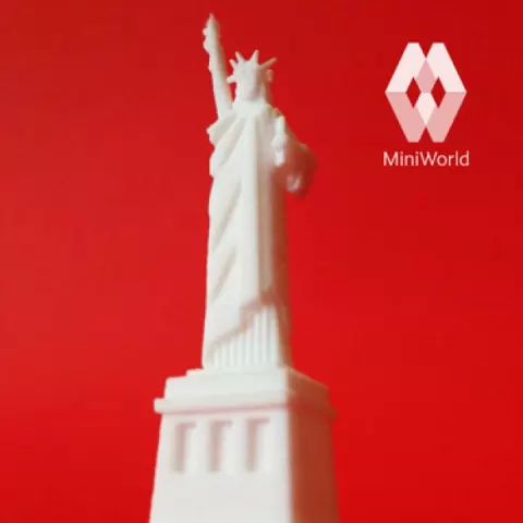 Statue of Liberty - New York City, USA by MiniWorld3D