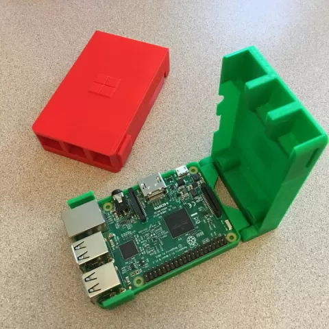 Raspberry Pi Case for Windows 10 IoT Core by Kurt Hunter