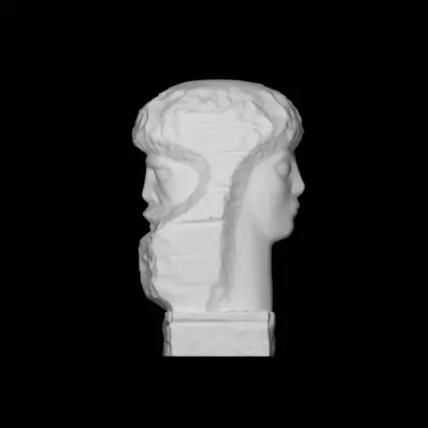 Double Headed Herm by Scan The World