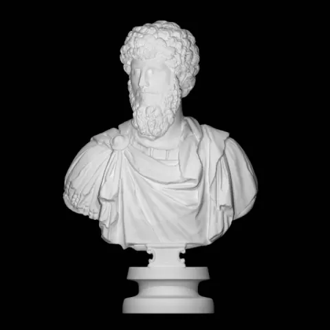 Roman bust of Lucius Verus by Christian Levett and The Mougins Museum