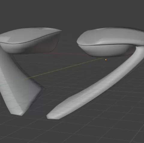 custom mirrors for 1:24 scale car