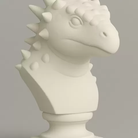 Ankylosaurus Bust