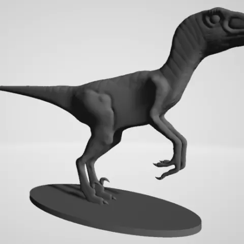 Velociraptor Dinosaur STL - 3D Model