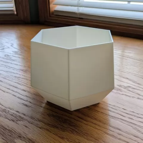 Geometric Hexagon Planter - 5x4