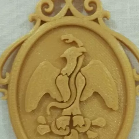 Medalla para el traje típico de San Melchor Betaza by Julio Vazquez