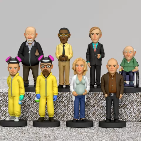 Breaking Bad 8 characters pack