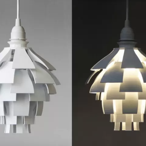 Artichoke Lamp Shade by gCreate