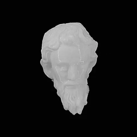 Head of an Apostle at The Louvre, Paris by Scan The World