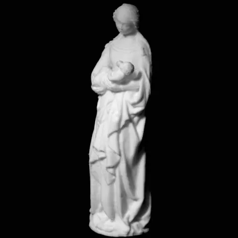 Virgin and Child at The Réunion des Musées Nationaux, Paris by RMN