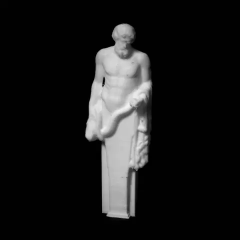 Hercules with Serpent at The Palace of Versailles, France by Scan The World