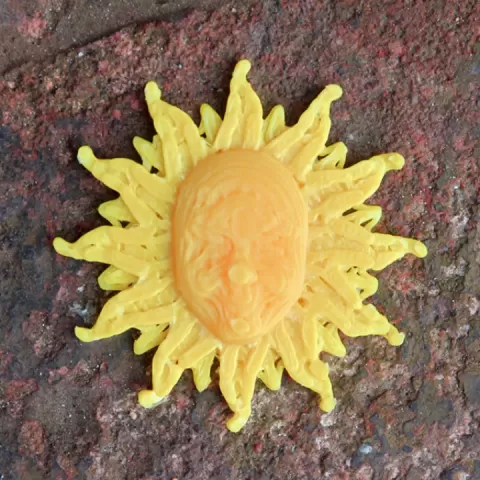 Sun Plaque by alex fedotov