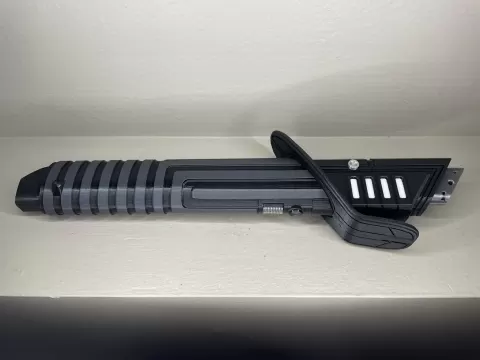 Mandalorian Darksaber Split by Color - Star Wars