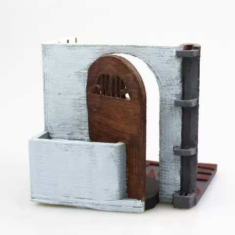 Doorway Attack Diorama by Niraj Desai