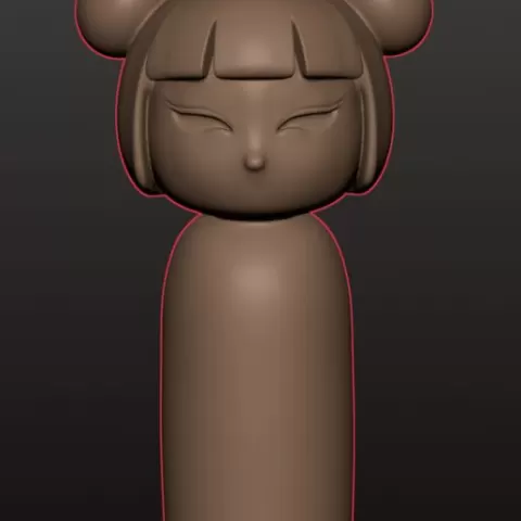 Kokeshi bows