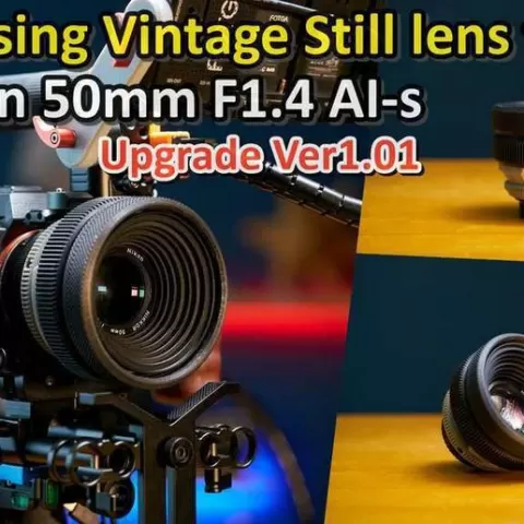 Vintage Lens Rehousing NIKON nikkor 50mm F1.4 AI-S Upgrade Ver1.01