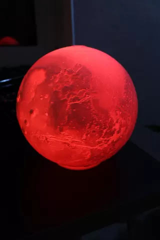 Mars Night Light