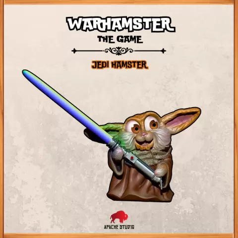 Warhamster The Game: Jedi Hamster by Apache-Studio