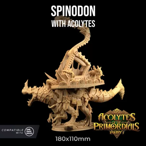Spinodon | PRESUPPORTED | Acolytes of The Primordials Pt. 1 by The Dragon Trappers Lodge