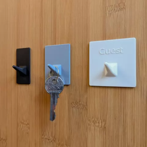 Hooks for Adhesive Wall Mounting by inno3design