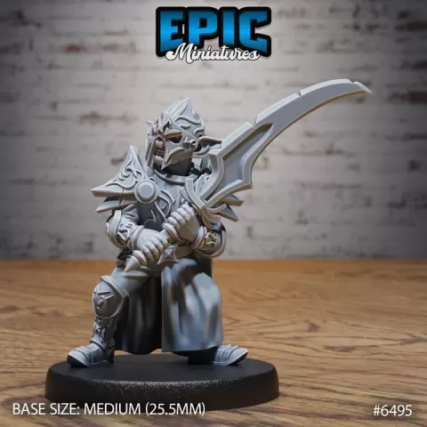 Goblins Tribe Paladin / Goblinoid Warrior / Ogre Creature / Green Skin Army Soldier / Siege Beast / Forest Encounter by Epic-Miniatures