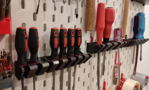 IKEA Skadis screwdriver holder / držák na šroubováky