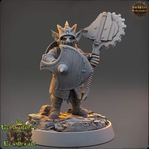 Olaz Jagger - The Grenadiers of Crudevale by Daybreak Miniatures