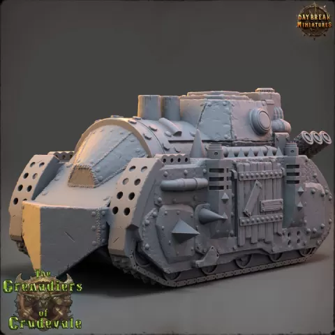 Zupra Enforced Model 6 - The Grenadiers of Crudevale by Daybreak Miniatures