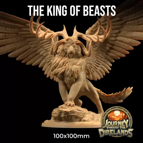 The King of Beasts | PRESUPPORTED | Journey Through The Direlands by The Dragon Trappers Lodge