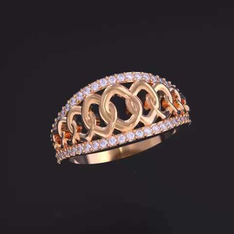 Cuban Chain Jewelry Ring