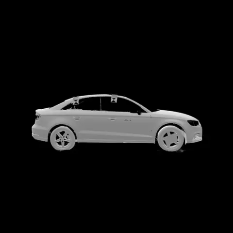 3D SCAN DATA AUDI A3 (8V) EXTERIOR