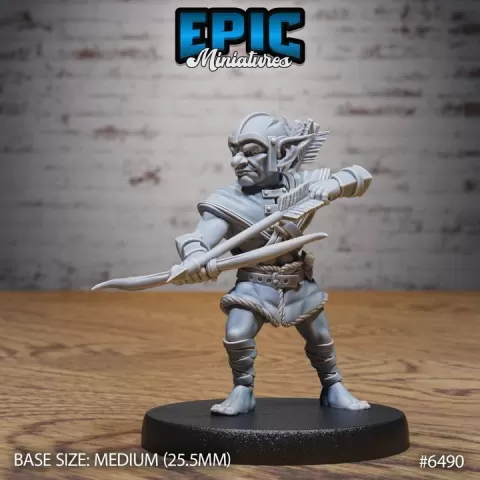 Goblins Tribe Ranger / Goblinoid Warrior / Ogre Creature / Green Skin Army Soldier / Siege Beast / Forest Encounter by Epic-Miniatures