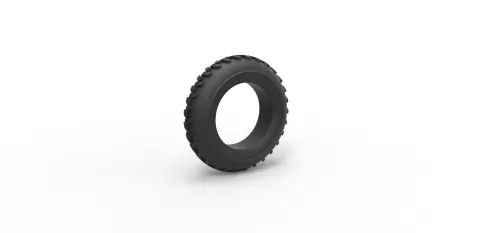 Dune buggy front tire 2 Scale 1:10 - 3DTechDesign